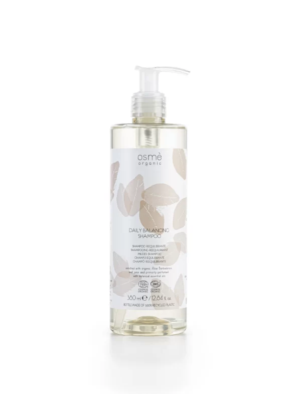 Osmè Balancing Shampoo Refillable Bottle - Organic Certified (380ml) - 18Pack
