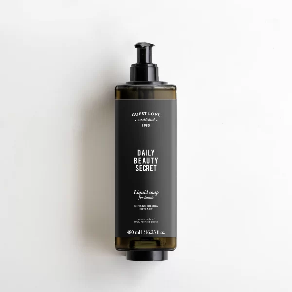 Guest Love Liquid Hand Soap Refillable Bottle (480 ml) - 18Pack - Image 2
