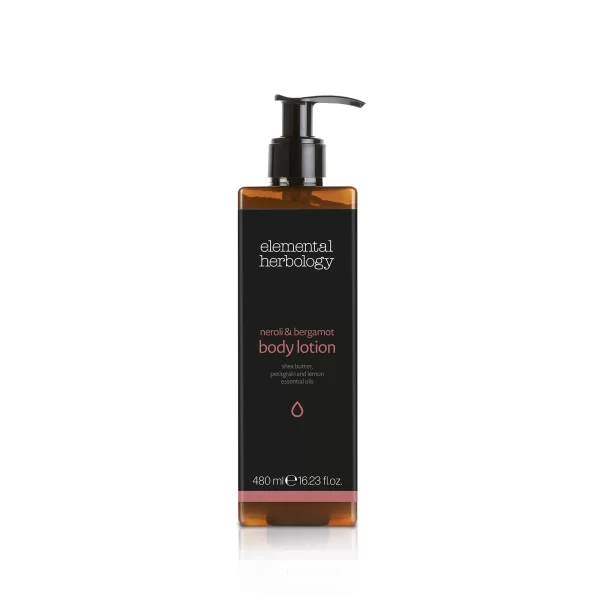 Elemental Herbology "Neroli & Bergamot" Body Lotion With Locked Pump (480 ml)