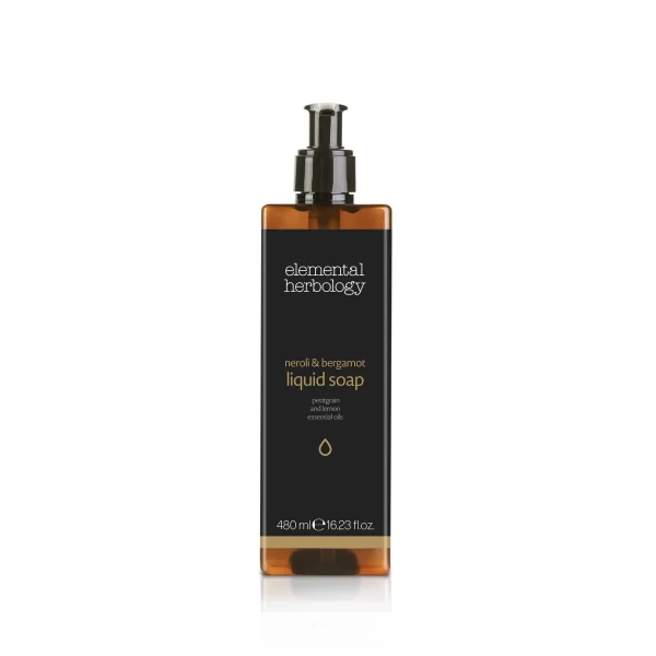 Elemental Herbology "Neroli & Bergamot" Liquid Soap With Locked Pump (480 ml)